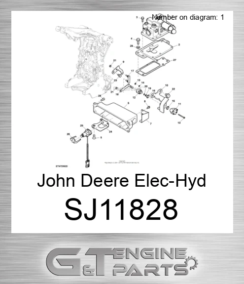 SJ11828 Elec-Hyd Proportional Valve