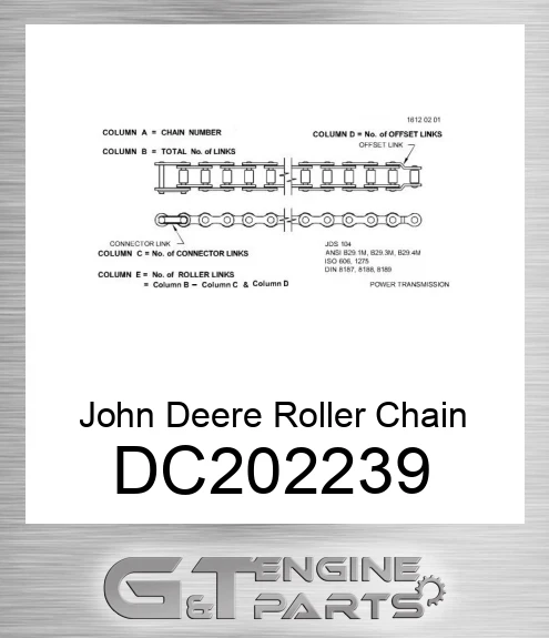 DC202239 Roller Chain