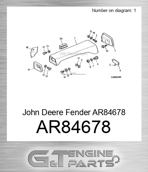 AR84678 Fender