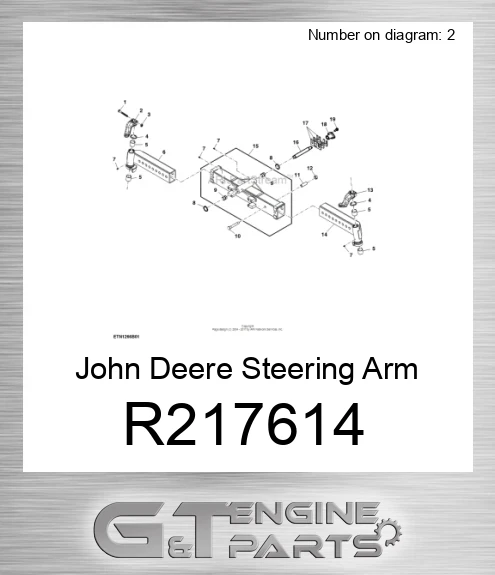 R217614 Steering Arm
