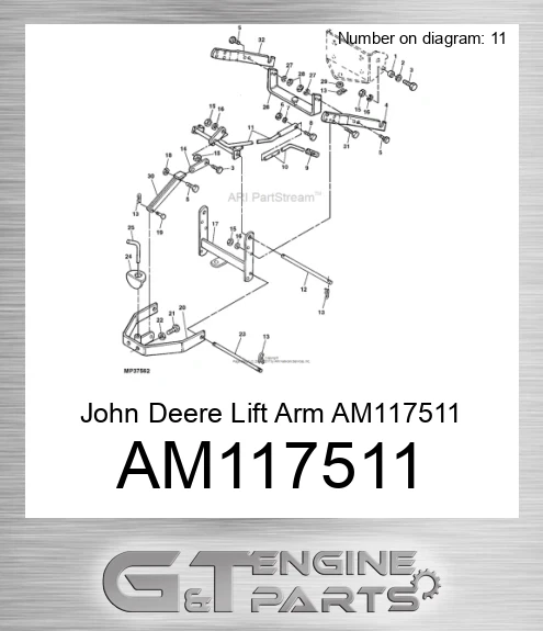 AM117511 Lift Arm