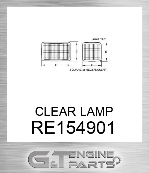 RE154901 CLEAR LAMP