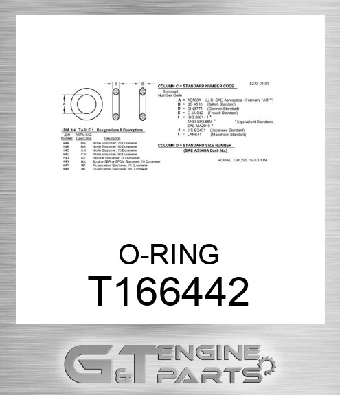 T166442 O-RING