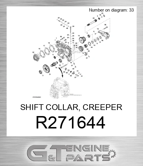 R271644 SHIFT COLLAR, CREEPER
