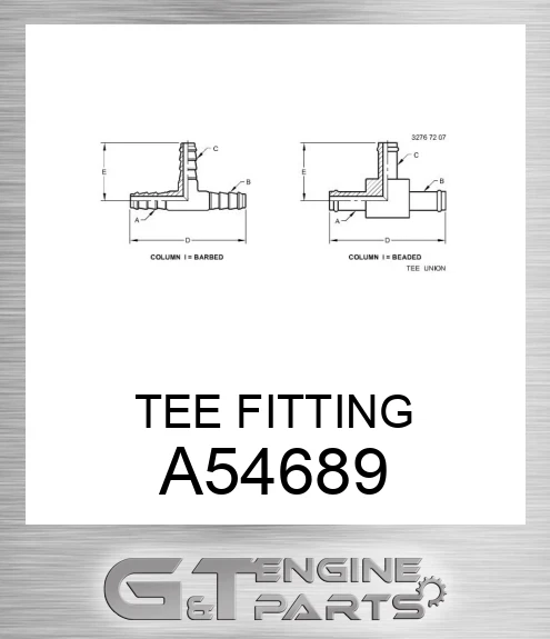 A54689 TEE FITTING