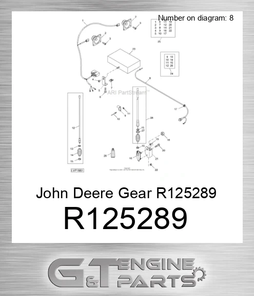 R125289 Gear
