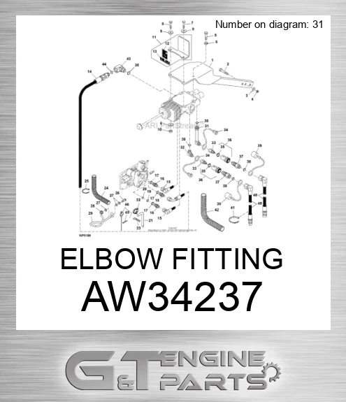 AW34237 ELBOW FITTING