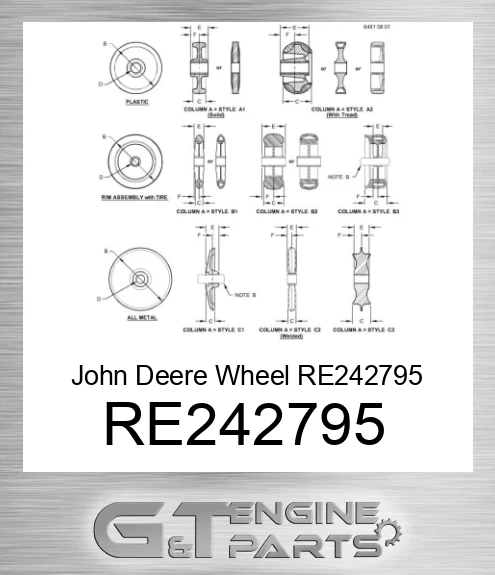 RE242795 Wheel