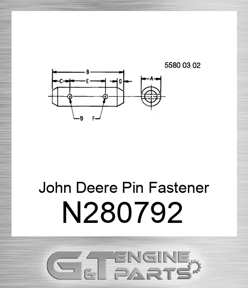 N280792 Pin Fastener