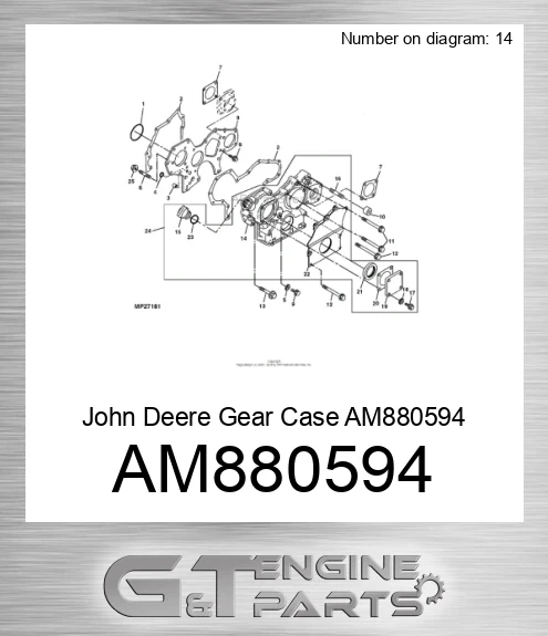 AM880594 Gear Case