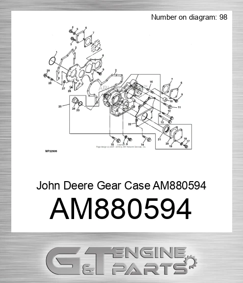 AM880594 Gear Case