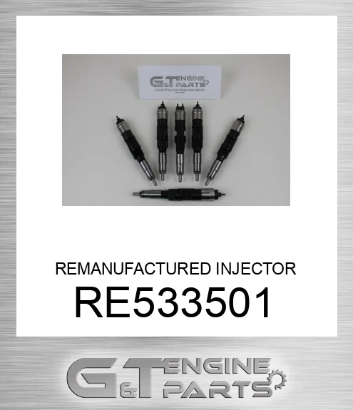 RE533501 REMANUFACTURED INJECTOR MARGATE STOCK