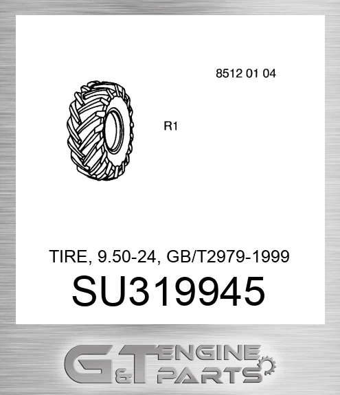 SU319945 TIRE, 9.50-24, GB/T2979-1999