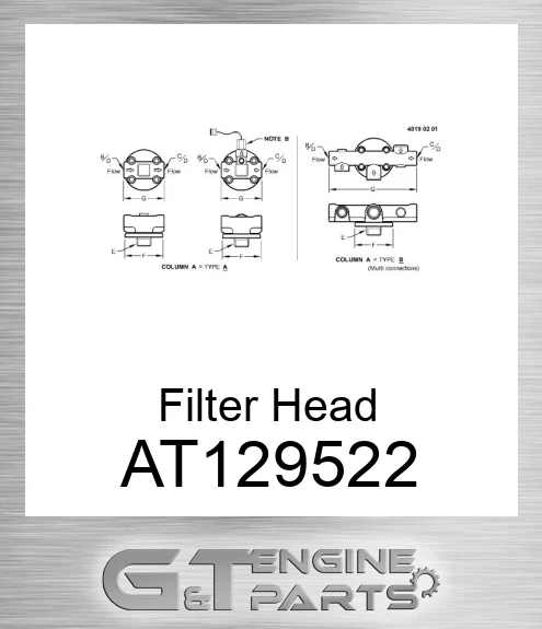 AT129522 Filter Head