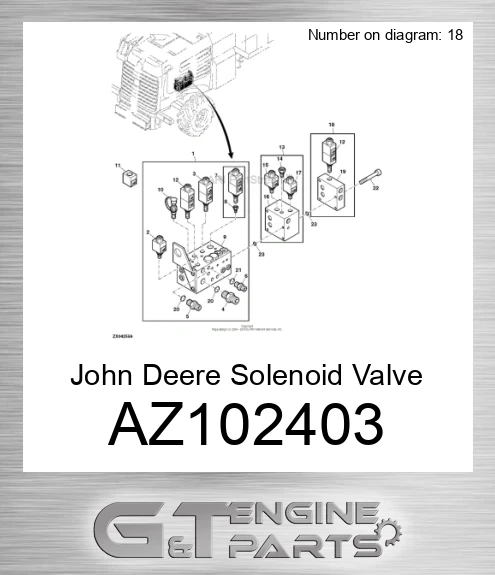 AZ102403 Solenoid Valve