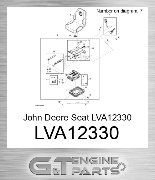 LVA12330 Seat