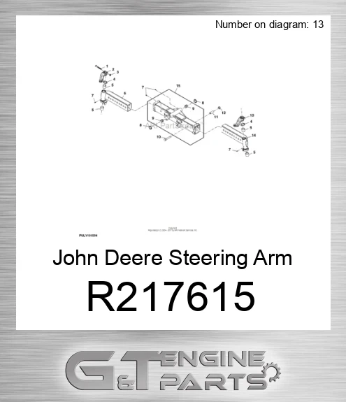 R217615 Steering Arm