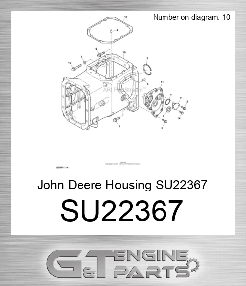 SU22367 John Deere Housing SU22367