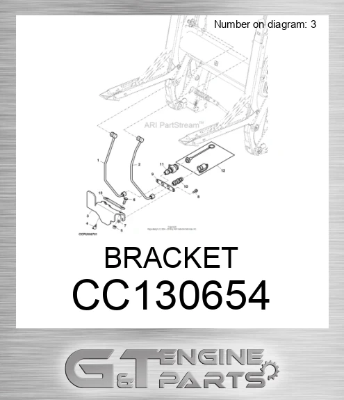 CC130654 BRACKET