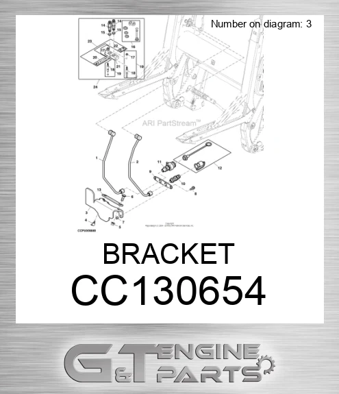 CC130654 BRACKET