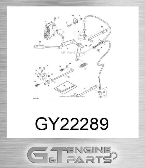 MIA13049 Engine Cylinder Head Gasket made to fit John Deere  