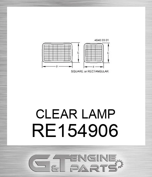 RE154906 CLEAR LAMP