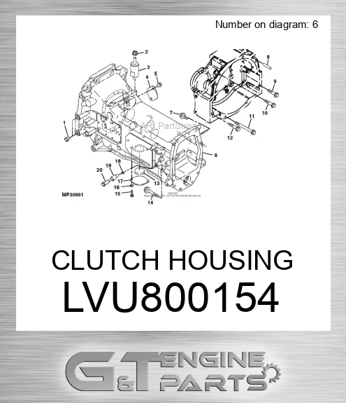 LVU800154 CLUTCH HOUSING