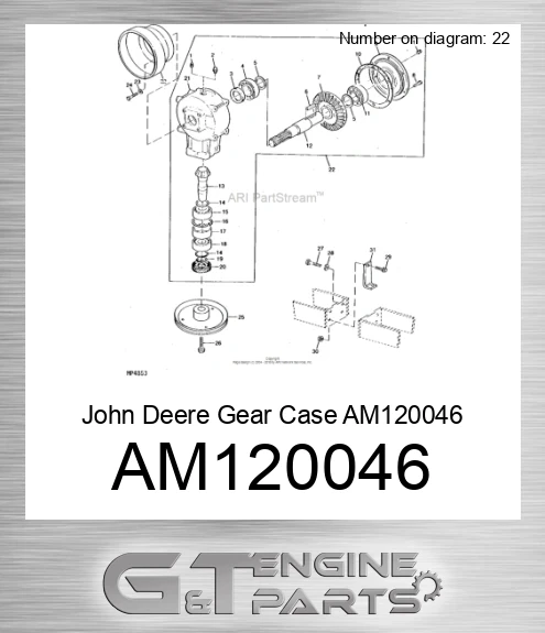 AM120046 Gear Case