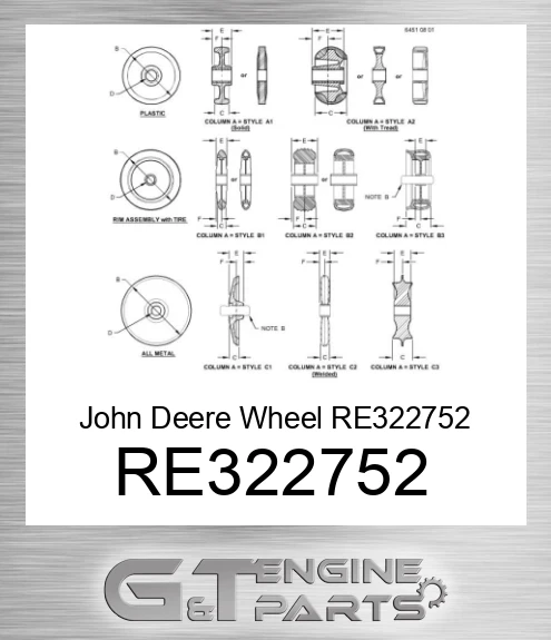 RE322752 Wheel
