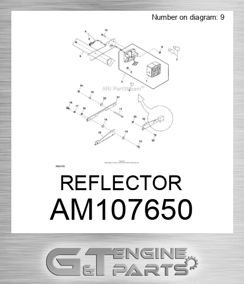 AM107650 REFLECTOR