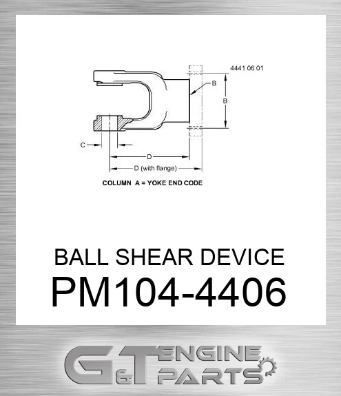PM104-4406 BALL SHEAR DEVICE