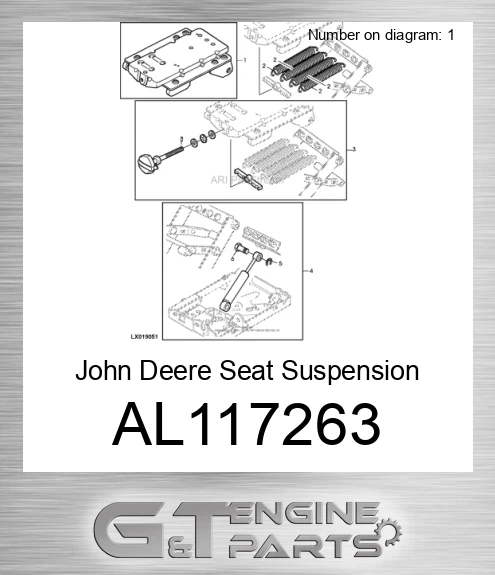 AL117263 Seat Suspension