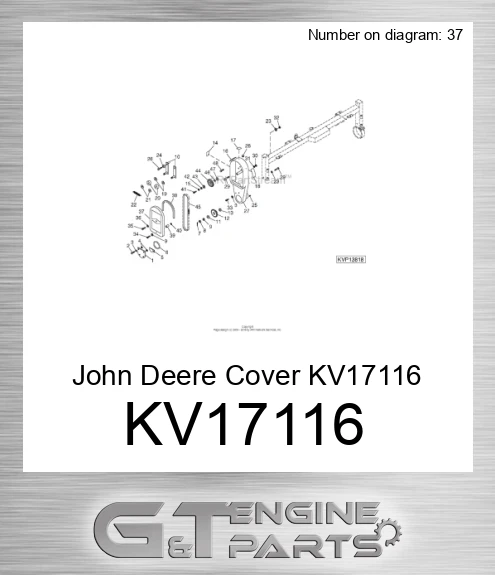 KV17116 John Deere Cover KV17116