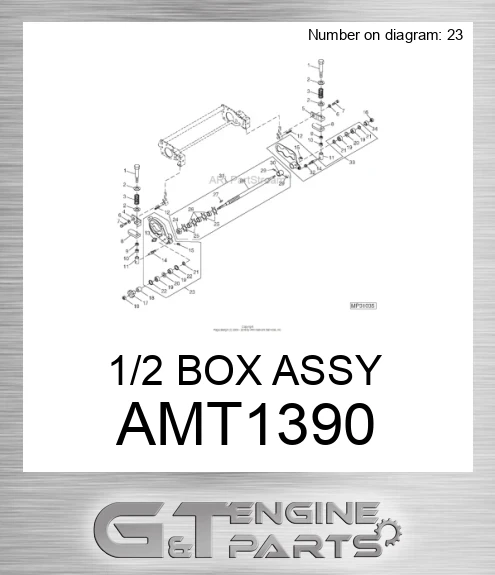 AMT1390 1/2 BOX ASSY