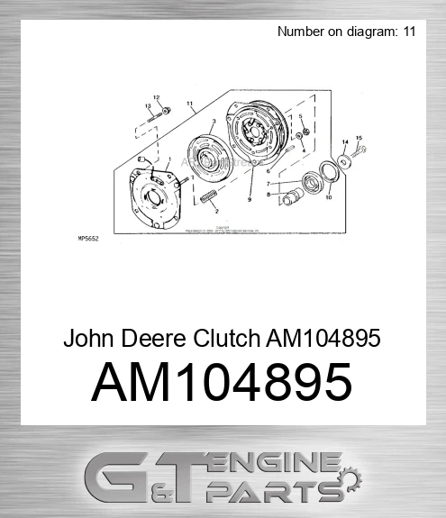 AM104895 Clutch