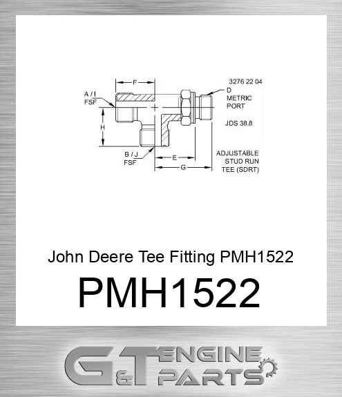 PMH1522 Tee Fitting