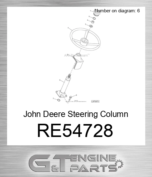 RE54728 Steering Column
