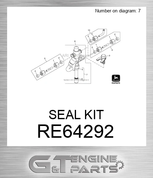 RE64292 SEAL KIT