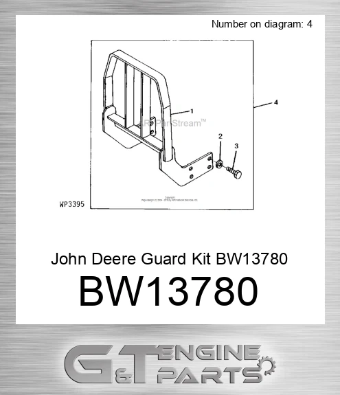 BW13780 John Deere Guard Kit BW13780