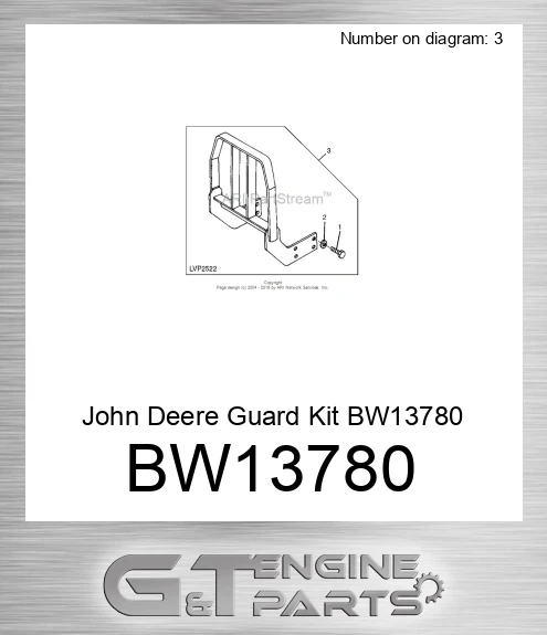 BW13780 John Deere Guard Kit BW13780
