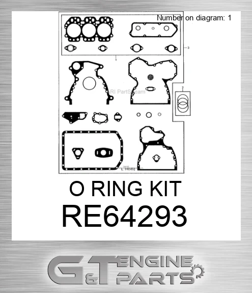 RE64293 O RING KIT