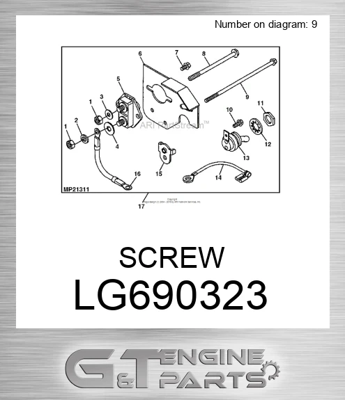 LG690323 SCREW