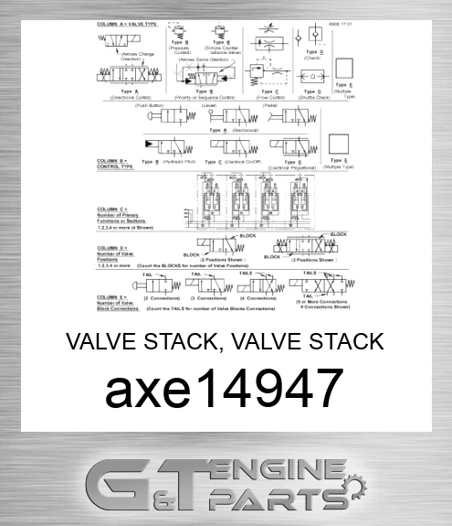AXE14947 VALVE STACK, VALVE STACK