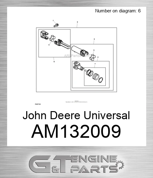 AM132009 Universal Driveshaft