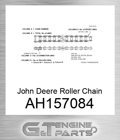 AH157084 Roller Chain