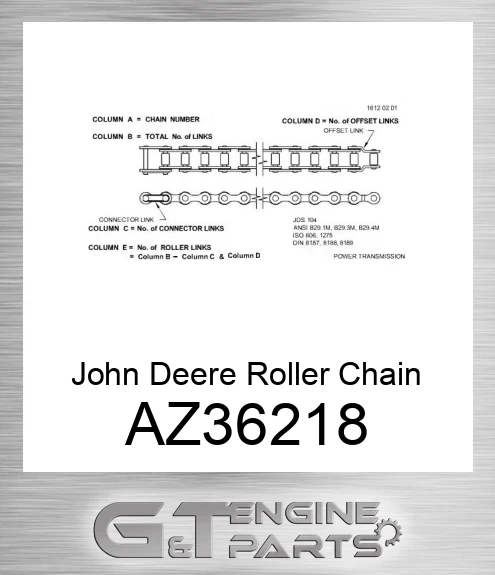 AZ36218 Roller Chain