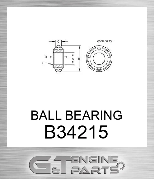B34215 BALL BEARING