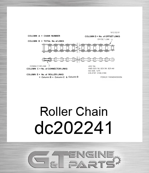 DC202241 Roller Chain