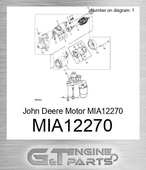 MIA12270 Motor