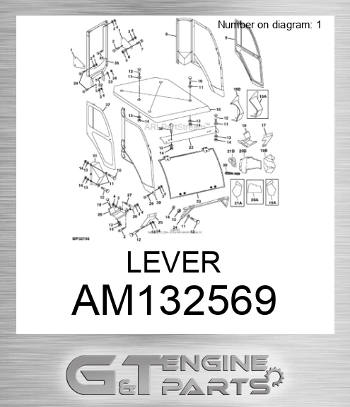 AM132569 LEVER